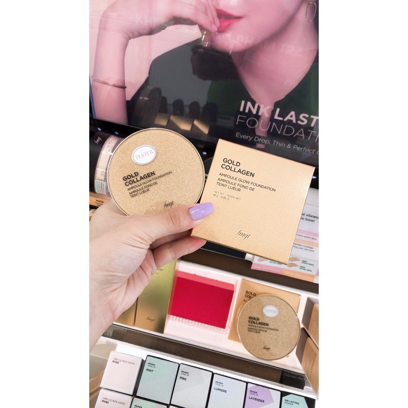 Phấn tươi Gold Collagen Ampoule Glow Foundation fmgt SPF50+ PA+++ | BigBuy360 - bigbuy360.vn