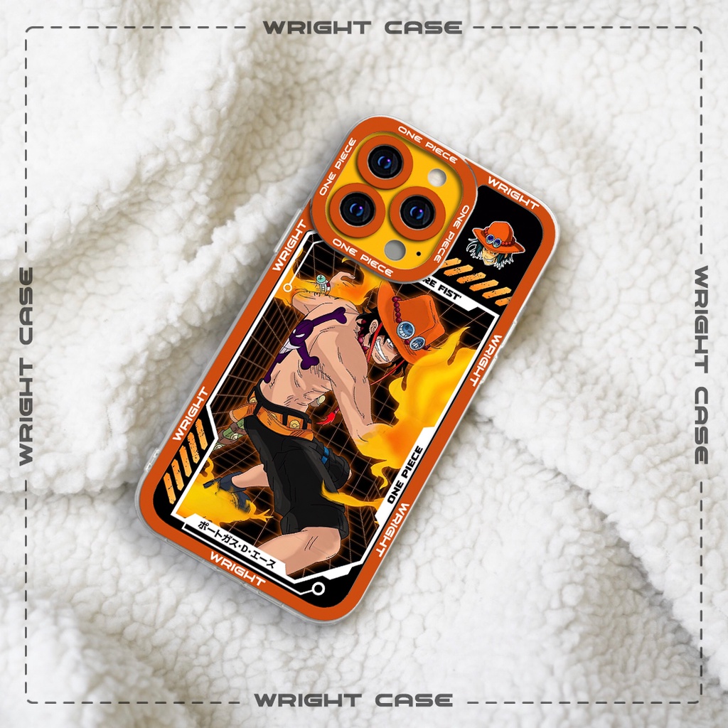 Ốp lưng iphone cạnh vuông Ace 2 One Piece Wrightcase 6plus/7/8/8plus/x/xs/11/12/pro/max/plus/promax
