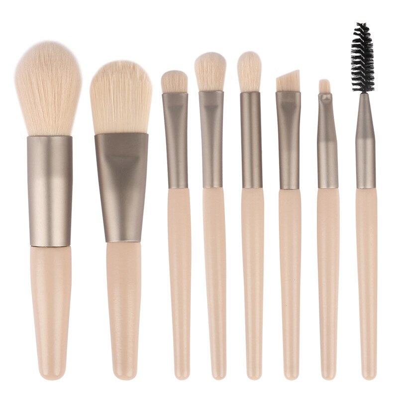 Set 8 Cọ Trang Điểm Mini Mềm Mại Tiện Dụng Khi Đi Du Lịch