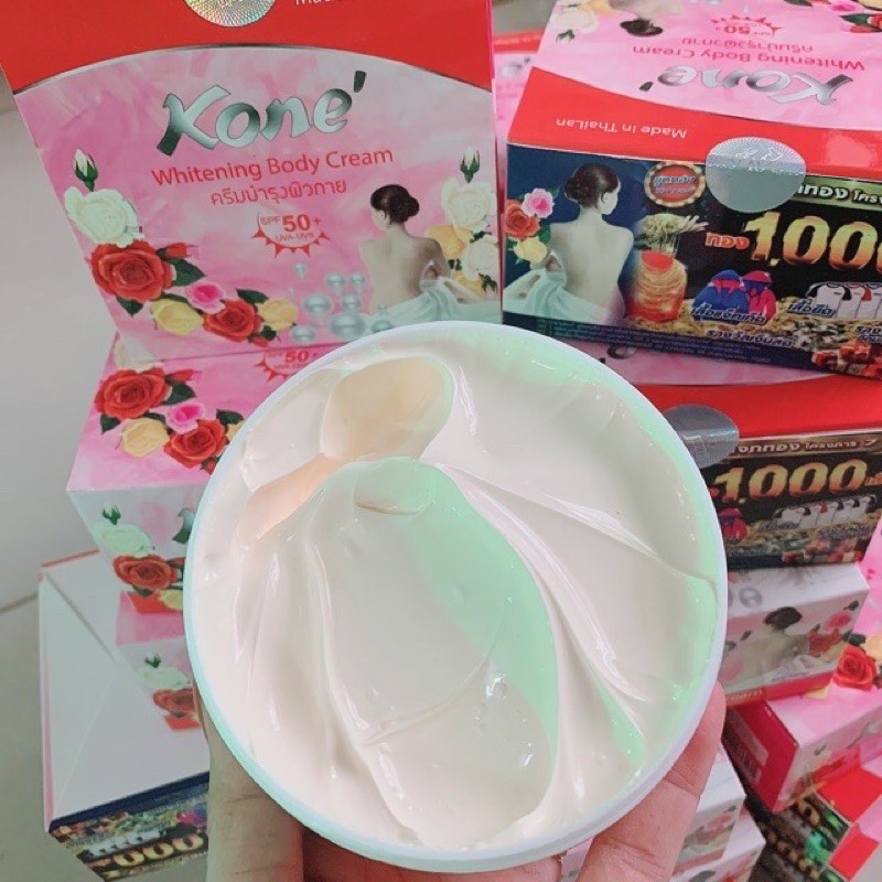 ( chính hãng) kem dưỡng trắng da body kone’ thái lan 200g