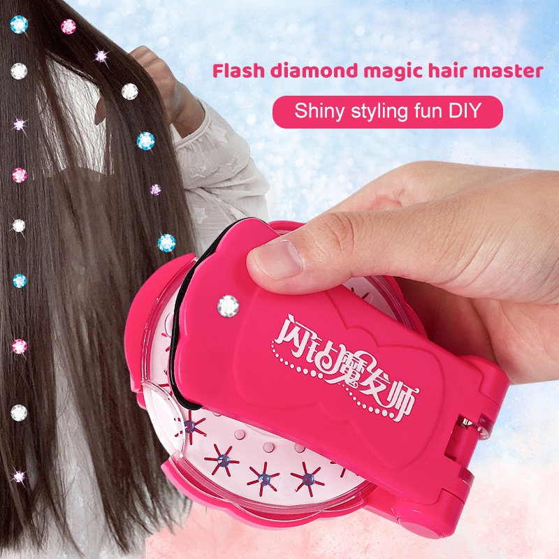 Bộ đồ chơi Zhan Qi Toys tạo kiểu tóc tiện dụng thú vị cho bé gái