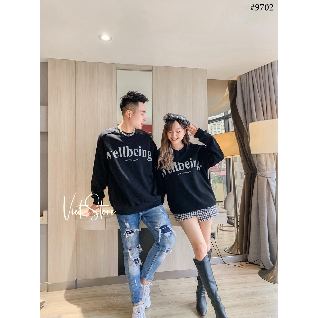 ÁO NỈ CỔ TRÒN NAM NỮ ZW 9702 VIET STORE | BigBuy360 - bigbuy360.vn