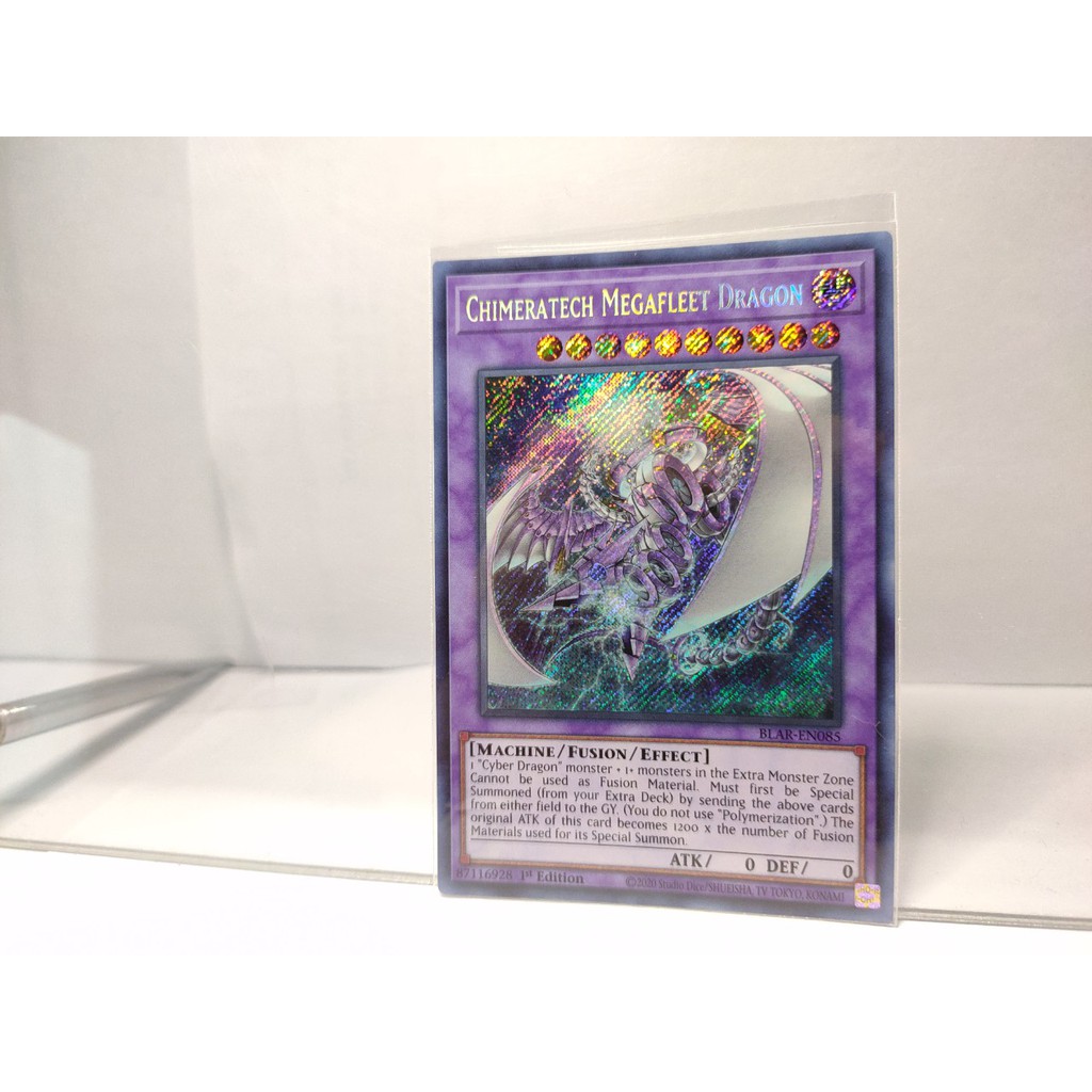 Thẻ bài Yugioh -Chimeratech Megafleet Dragon (Secret Rare)-Thẻ bài chính hãng