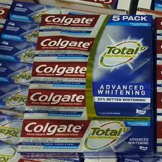 KEM ĐÁNH RĂNG COLGATE TOTAL ADVANCED WHITENING 181G, XUẤT XỨ MỸ