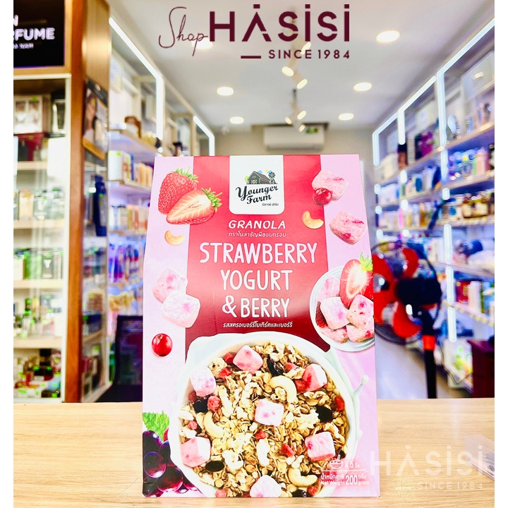 Ngũ Cốc Sữa Chua Thái Lan YOUNGER FARM - Granola Yogurt &amp; Berry 200g