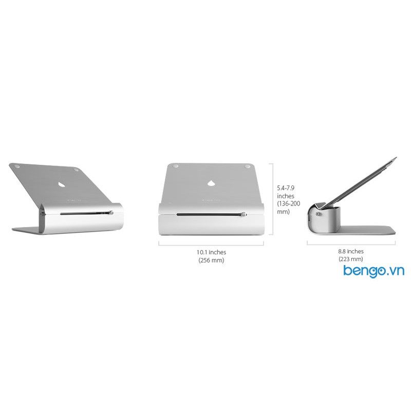 Đế dựng dành cho Macbook, Laptop Rain Design iLevel2 Adjustable Height