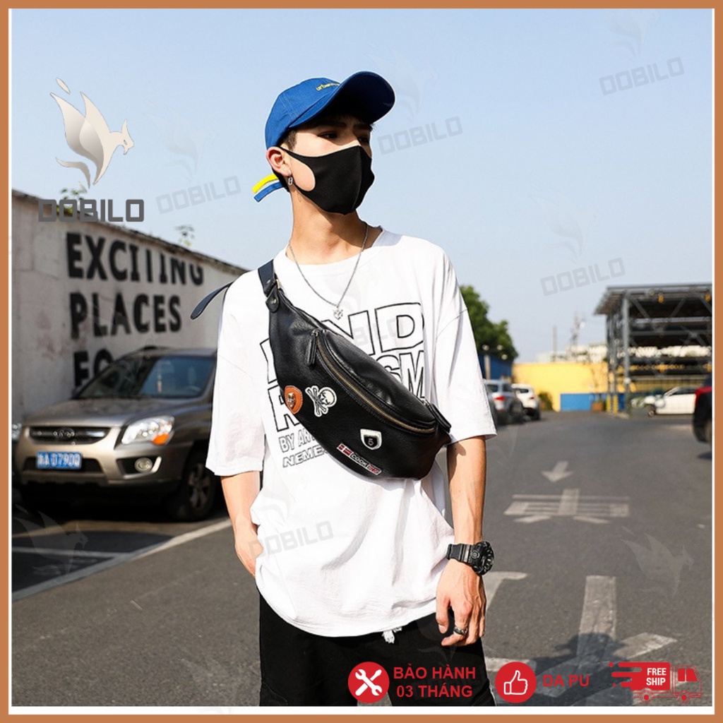 Túi Bao Tử, Túi Đeo Chéo Da Nam Thời Trang Phong Cách Hàn Quốc Bg07 | BigBuy360 - bigbuy360.vn