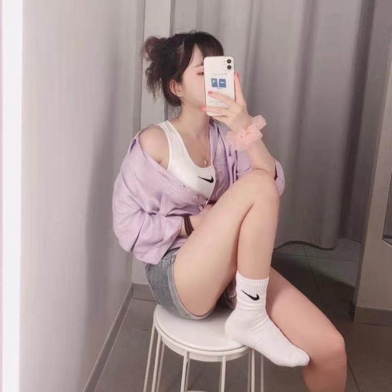Tất nam nữ cổ cao thể thao thời trang cao cấp Hot Bikini