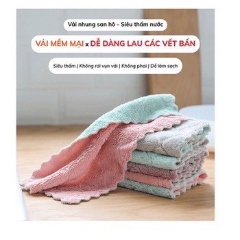 Khăn lau giày 2 mặt siêu thấm Shoes Care, khăn vệ sinh làm sạch giày mềm mịn T26