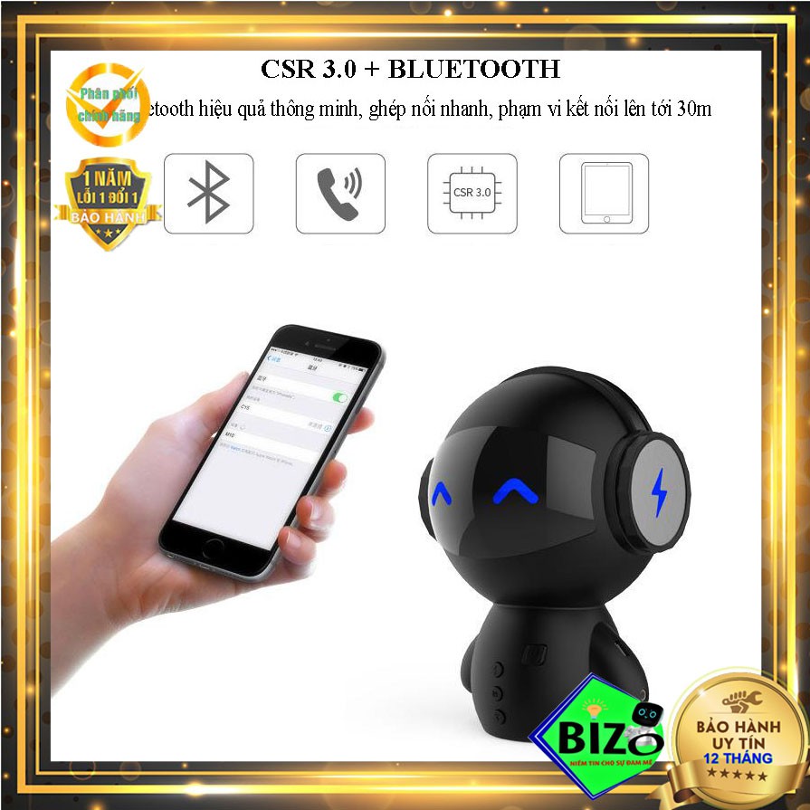 [SIÊU PHẨM CAO CẤP] Loa bluetooth thông minh kiêm nhắc nhở giọng nói tiếng Anh