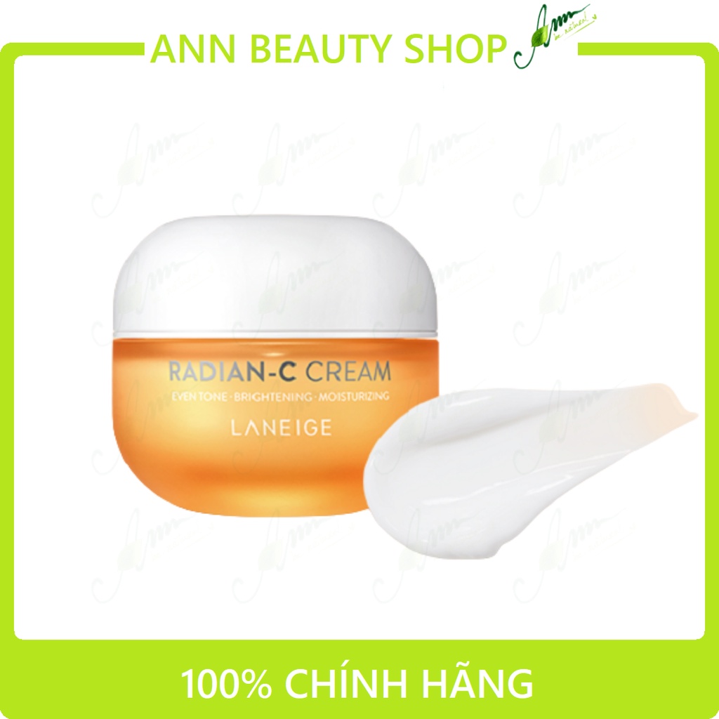 Kem dưỡng trắng da, mờ thâm nám LANEIGE RADIAN - C CREAM