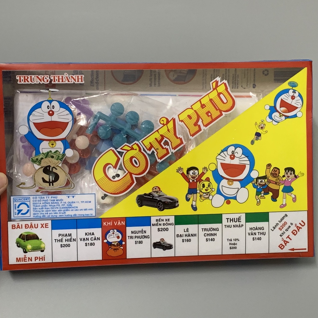 Cờ Tỷ Phú - Bộ Board Game Cờ Tỷ Phú 25 x 16,5cm