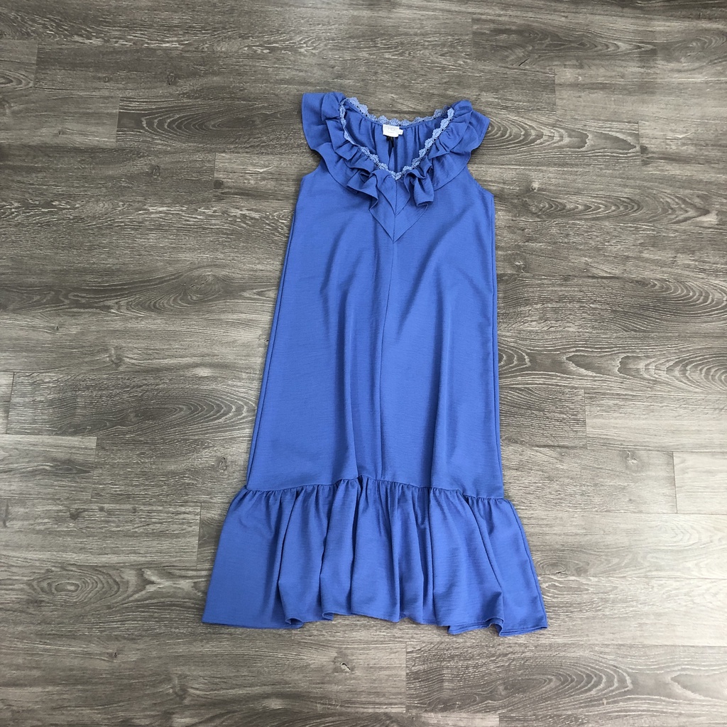 Đầm HD PARIS bèo cổ viền ren