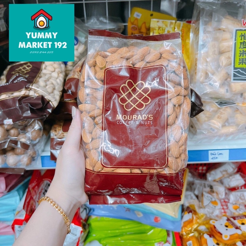Hạnh nhân tách vỏ Úc Mourad’s 500gr