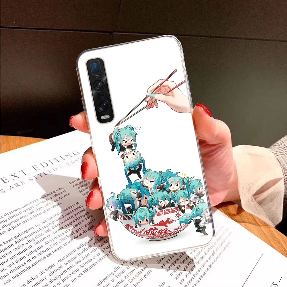 SAMSUNG Ốp Lưng Trong Suốt In Hình Hatsune Miku Cho Samsung Galaxy A11 A21 A31 A41 A51 A71 A81 A91 M21 M31 M30S M40S M60S