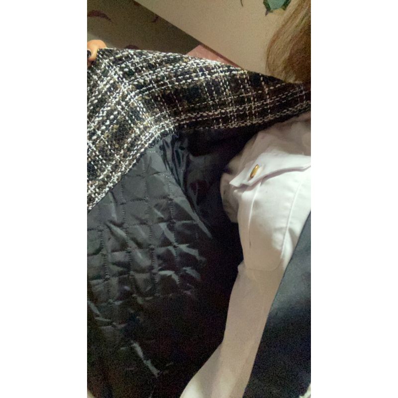 Áo khoác dạ lông mix đồ cực xinh