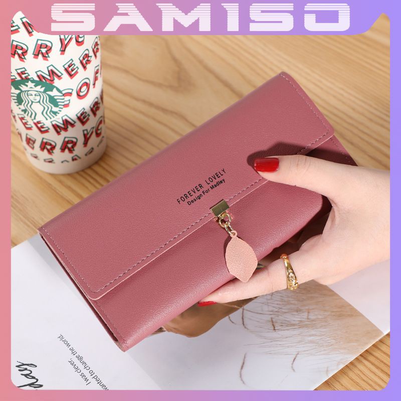 Ví nữ cầm tay dài đẹp đựng tiền cầm tay nhiều ngăn thời trang cao cấp DA5 | BigBuy360 - bigbuy360.vn