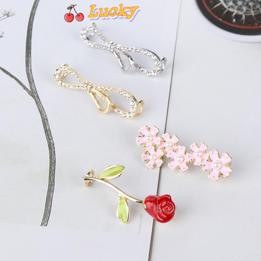 CHARMS (Hàng Mới Về) Phụ Kiện Ngọc Trai Trang Trí Giày Thể Thao Thời Trang Dành Cho Nữ