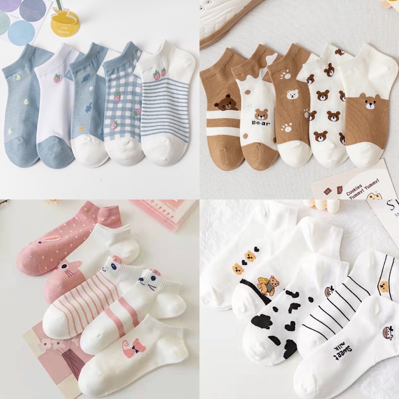Set 5 đôi tất nữ