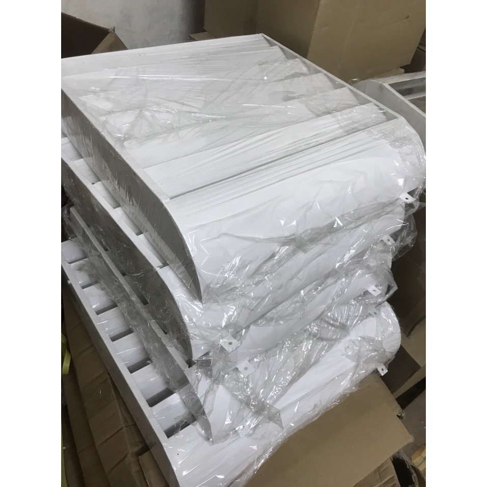 Louver - chuyển hướng gió dàn nóng cục nóng điều hòa máy lạnh bằng thép sơn tĩnh điện size lớn từ 60 - 70 cm