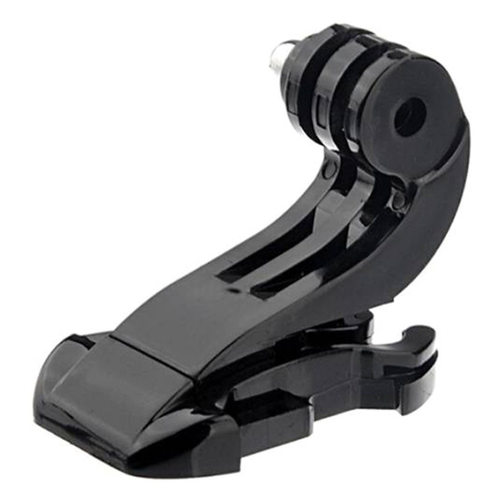 J- Muont gài mũ bảo hiểm cho GoPro (Đen)