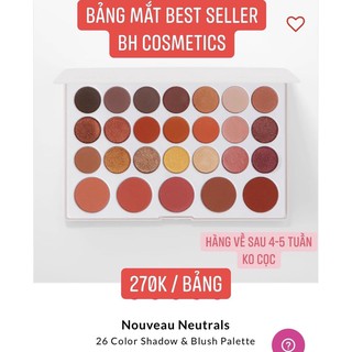 Bảng mắt bh cosmetics có sẳn