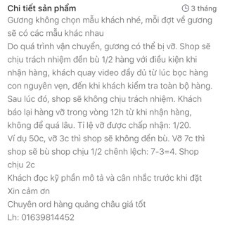 Gương mini ( sỉ từ 1.6)dfg