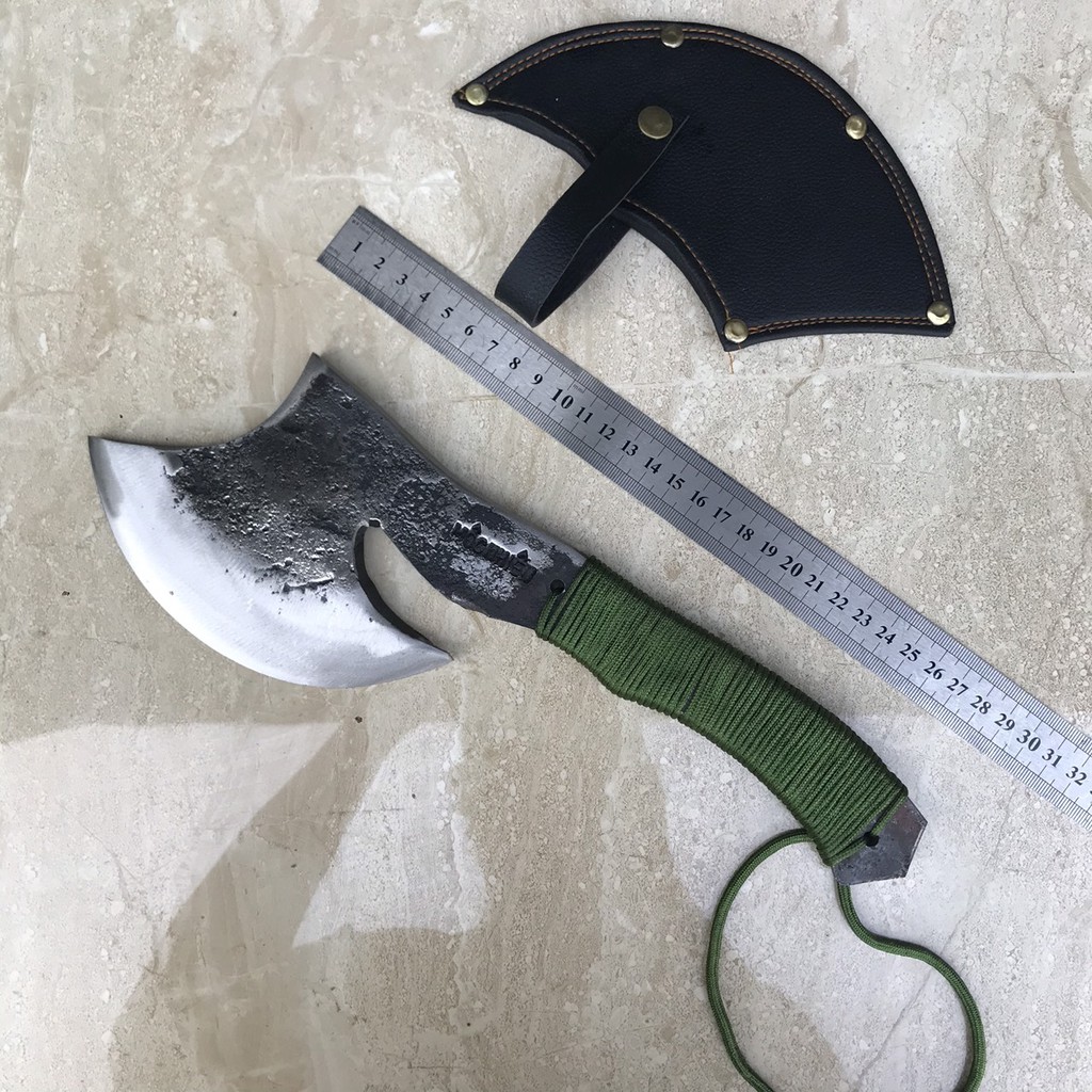 Búa Rìu Cao Cấp, Đa Năng - Chặt Xương, Chặt Cây , Đi Phượt , Đi Rừng - Dao Phúc Sen Mộc Nhiên