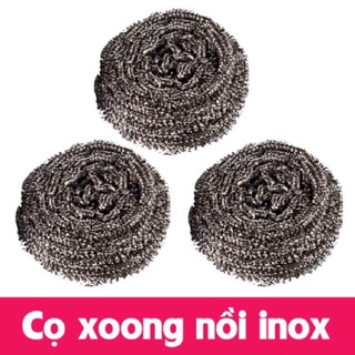 Combo 3 miếng cọ xoong nồi inox