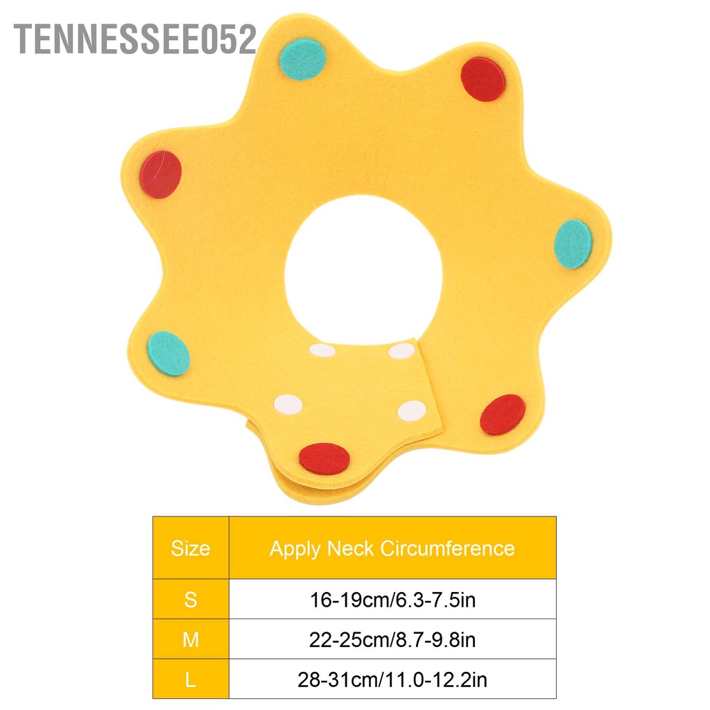 Tennessee052 Cổ áo phục hồi mèo có thể điều chỉnh thời Elizabeth thoải mái cho chó Cún con Kitty