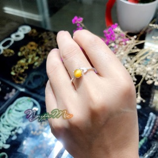Nhẫn bạc phong thuỷ dáng đuôi cá nữ tinh
