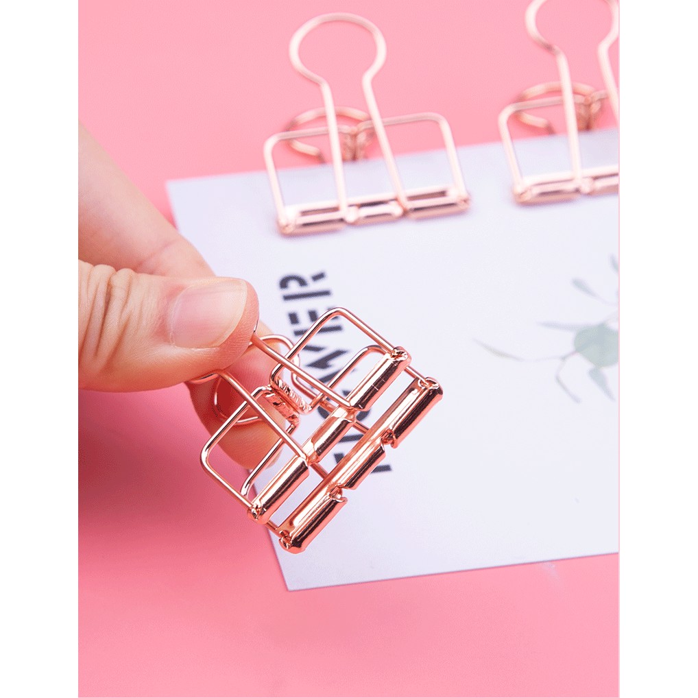 Kẹp kim loại 32mm M&amp;G ABSN2680 - Ghim kẹp giấy (Túi 6 chiếc)