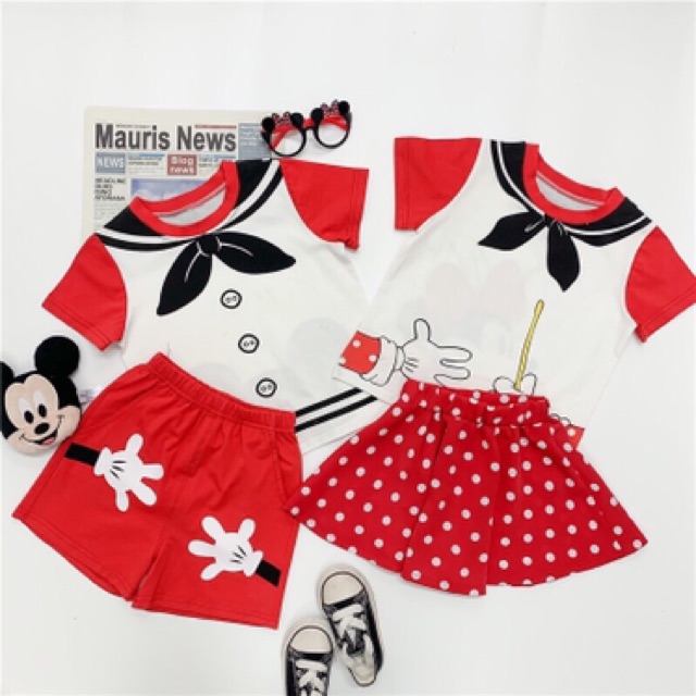 Set Mickey và Minnie