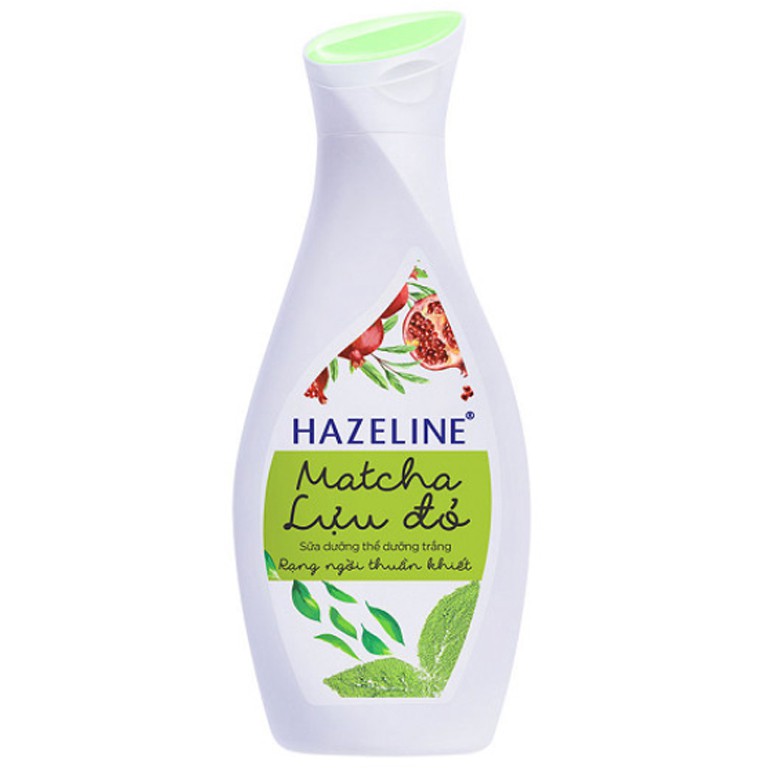 Sữa Dưỡng Thể Làm Sáng Da Hazeline Matcha Lựu Đỏ 140ml-230ml