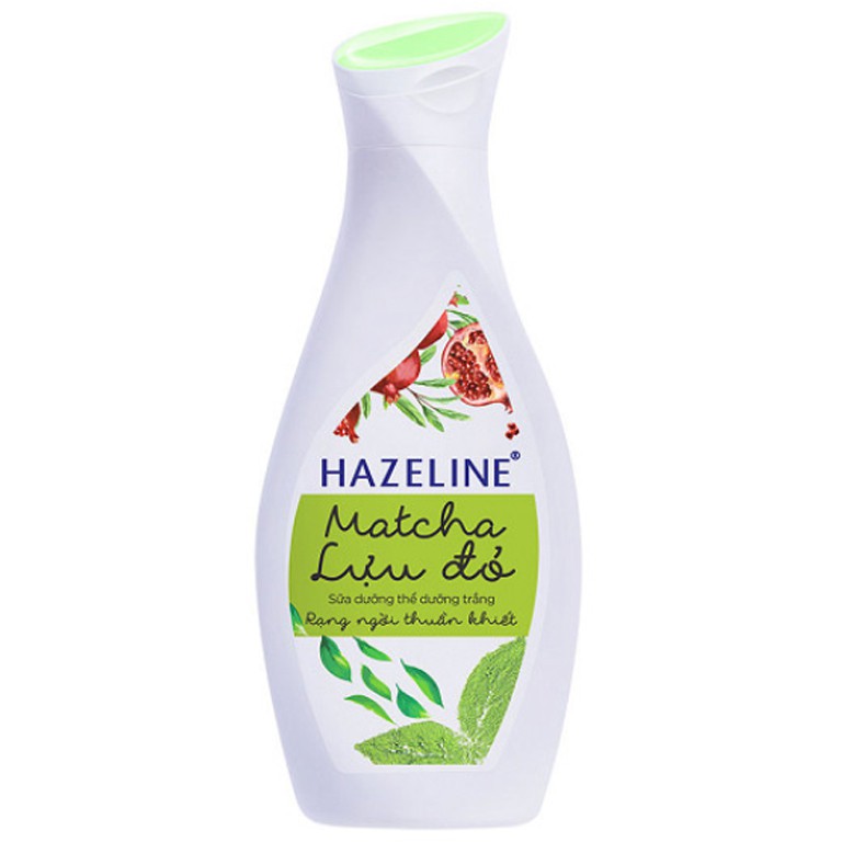 Sữa Dưỡng Thể Làm Sáng Da Hazeline Matcha Lựu Đỏ 140ml-230ml