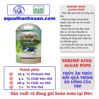 Thức ăn tép Shrimp King Algae Pops