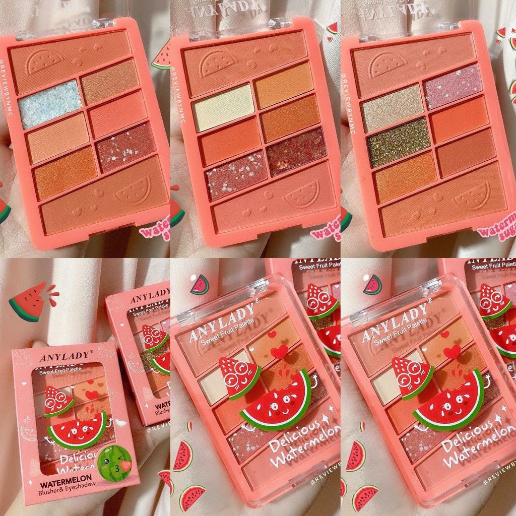 Phấn mắt Any lady Sweet Fruit watermelon dưa hấu 8 | BigBuy360 - bigbuy360.vn