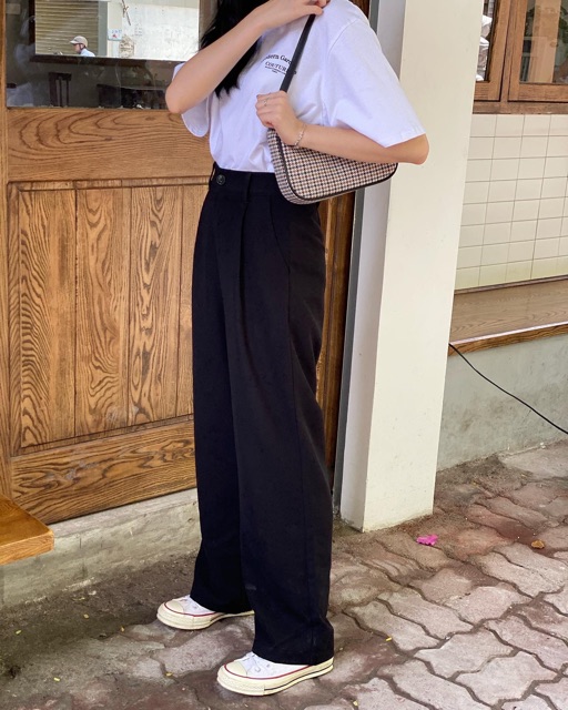 Quần vải EMMA BLACK PANTS | BigBuy360 - bigbuy360.vn