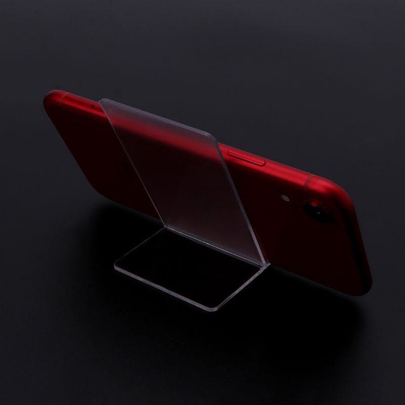 Wili❃ Phone Universal Holder Tray Dasktop Acrylic Display Stand Mount Bracket Cradle Home Office for iPhone Samsung Huawei Kindle | WebRaoVat - webraovat.net.vn