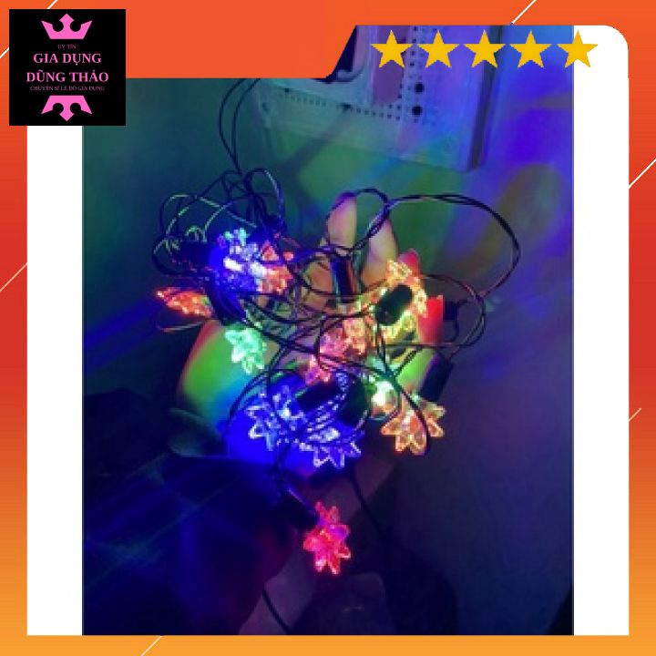 Đèn nháy 50m trang trí lễ tết noel