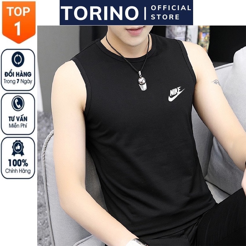 Áo ba lỗ nam, áo sát nách nam 𝐍 𝐈 𝐊 𝐄 chất vải thể thao siêu mát, mềm mịn, co giãn, thấm hút mồ hôi tốt