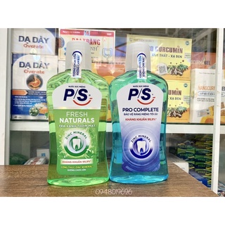 Nước súc miệng P/S chai lớn 500ml
