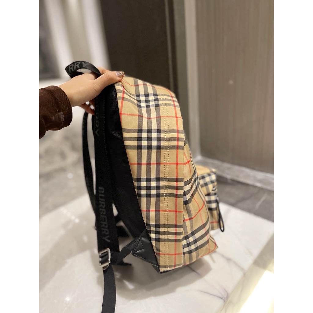 Burberry Túi Xách Thể Thao Phong Cách Boho Sang Trọng Cho Nam Và Nữ