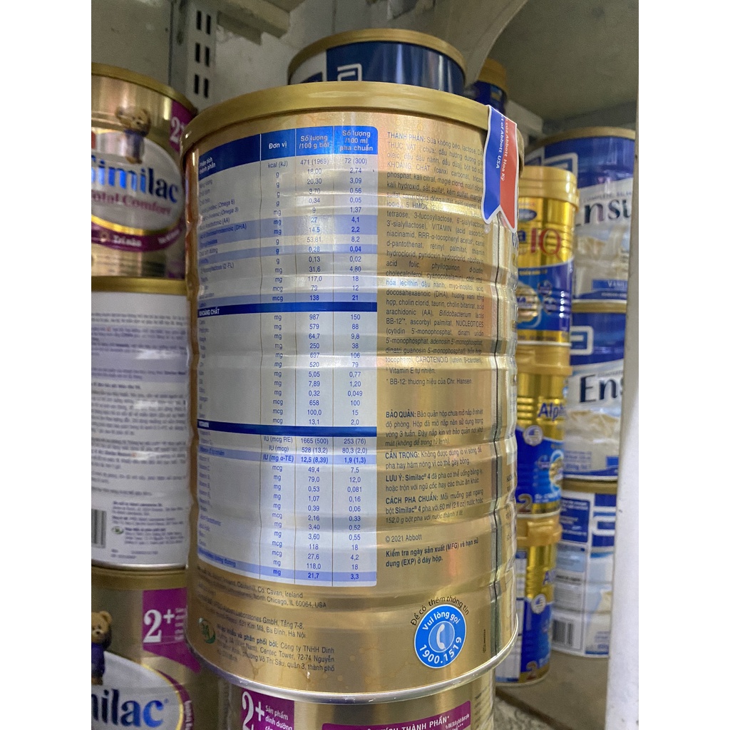 Sữa Similac IQ 4 HMO 900gr/1KG7