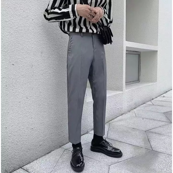 Quần baggy âu nam ống rộng Gavin chất vải tuyết mưa co giãn 4 chiều không nhăn không xù kiểu dáng Hàn Quốc (BGA)