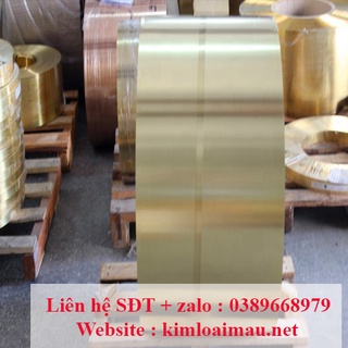 Đồng lá vàng dày 0.2mm dài 1m ( rộng 200mm )