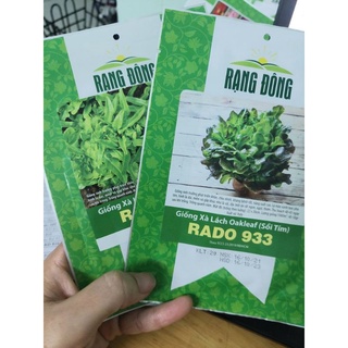 Hạt giống xà lách oakleaf 2g rado 933/ rado 932