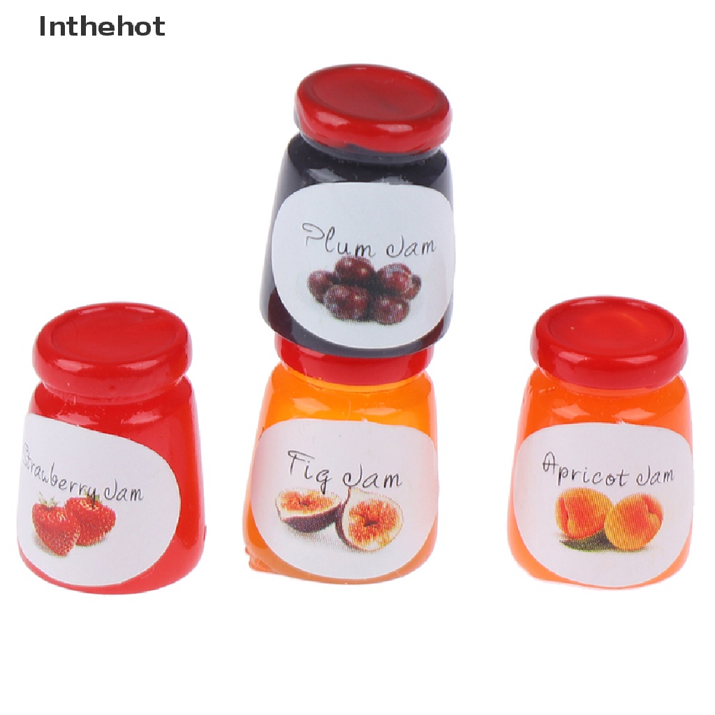 Bộ 4 Mứt Jam 1: 12 Trang Trí Nhà Búp Bê Xinh Xắn