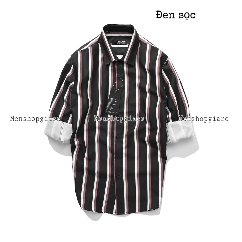 ÁO SƠ MI SỌC THỜI TRANG HÀN QUỐC