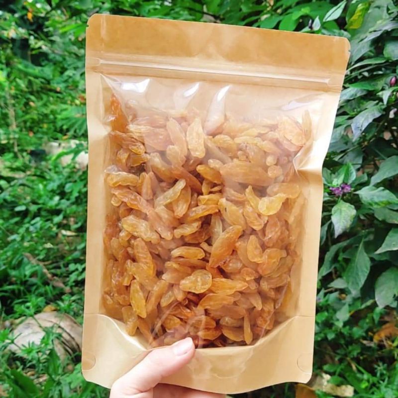 Hũ 500gr nho Ấn Độ  sấy dẻo không đường hương vị tự nhiên